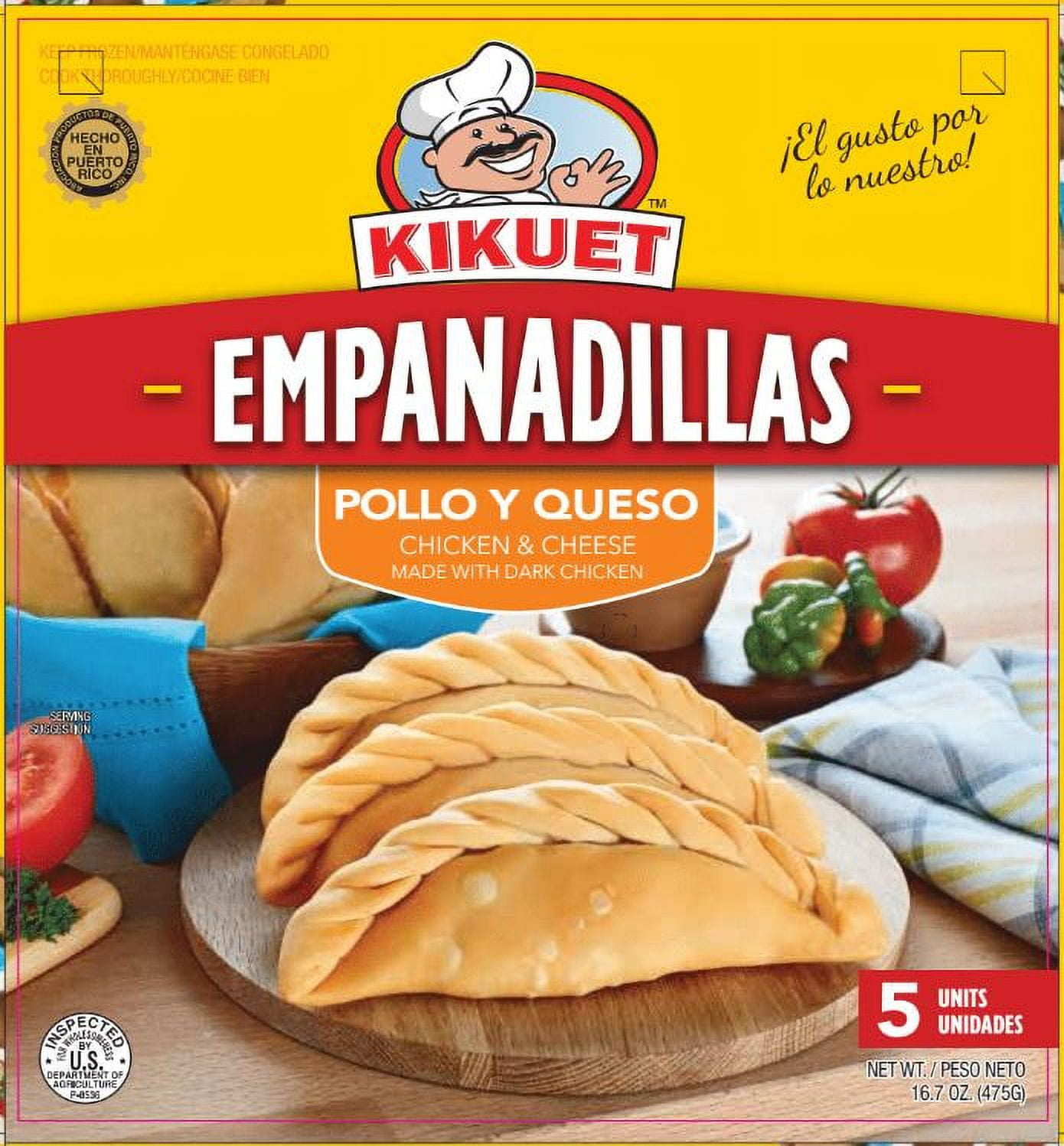 Hpr Kikuet Empanadilla 5ct Pollo Y Queso