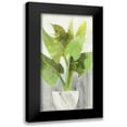 thumbnail image 1 of Hristova, Albena 11x18 Black Modern Framed Museum Art Print Titled - Tropical Planter I, 1 of 5