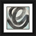 thumbnail image 1 of Hristova, Albena 12x12 Black Ornate Wood Framed with Double Matting Museum Art Print Titled - Swirl, 1 of 4