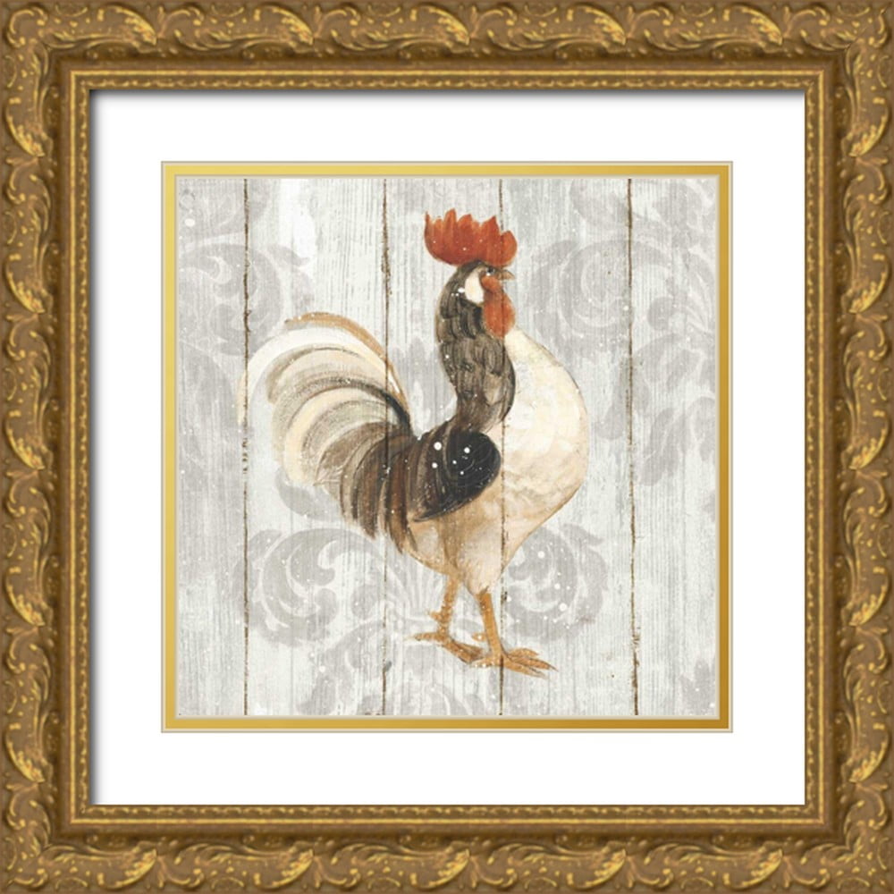 Hristova, Albena 12x12 Gold Ornate Wood Framed with Double Matting ...