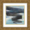 thumbnail image 1 of Hristova, Albena 12x12 Gold Ornate Wood Framed with Double Matting Museum Art Print Titled - Zag, 1 of 4