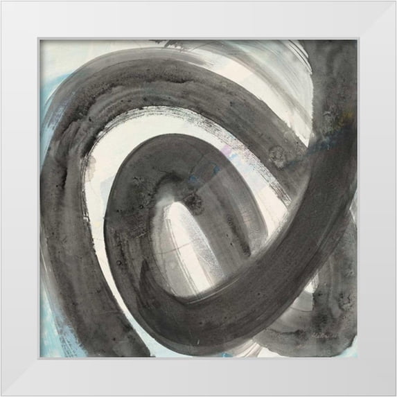 Hristova, Albena 12x12 White Modern Wood Framed Museum Art Print Titled - Curl