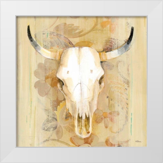 Hristova, Albena 12x12 White Modern Wood Framed Museum Art Print Titled - Hers Crop