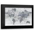 thumbnail image 1 of Hristova, Albena 14x11 Black Modern Framed Museum Art Print Titled - Golden World Gray, 1 of 5