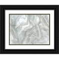 thumbnail image 1 of Hristova, Albena 14x12 Black Ornate Wood Framed with Double Matting Museum Art Print Titled - Shimmering Water Silver, 1 of 4