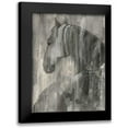 thumbnail image 1 of Hristova, Albena 14x18 Black Modern Framed Museum Art Print Titled - Glance Greige Crop, 1 of 5