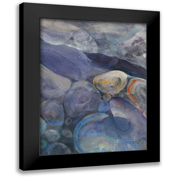 Hristova, Albena 14x18 Black Modern Framed Museum Art Print Titled - In the Stream II