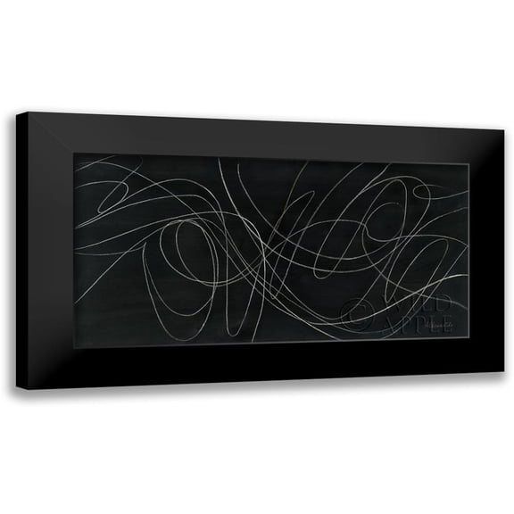 Hristova, Albena 14x9 Black Modern Framed Museum Art Print Titled - Sound Waves
