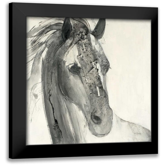 Hristova, Albena 15x15 Black Modern Framed Museum Art Print Titled - In the Wind I