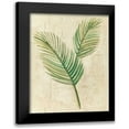 thumbnail image 1 of Hristova, Albena 15x18 Black Modern Framed Museum Art Print Titled - Sago Palm Leaves Neutral Crop, 1 of 5