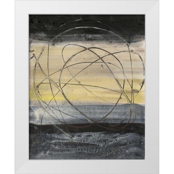 Hristova, Albena 15x18 White Modern Wood Framed Museum Art Print Titled - Natural Balance II