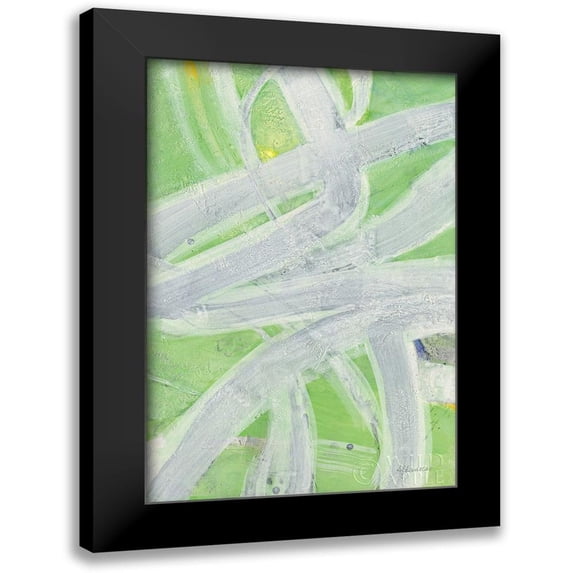 Hristova, Albena 17x24 Black Modern Framed Museum Art Print Titled - Intersections I