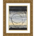 thumbnail image 1 of Hristova, Albena 25x32 Gold Ornate Wood Framed with Double Matting Museum Art Print Titled - Horizon Balance III Light, 1 of 4
