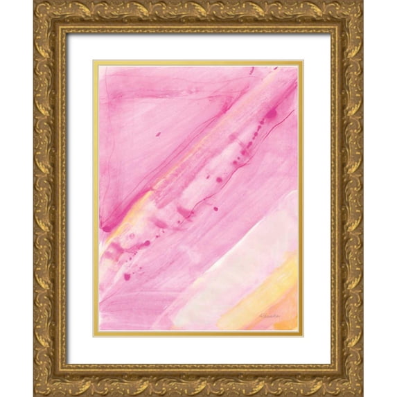 Hristova, Albena 25x32 Gold Ornate Wood Framed with Double Matting Museum Art Print Titled - Sunnier Days III
