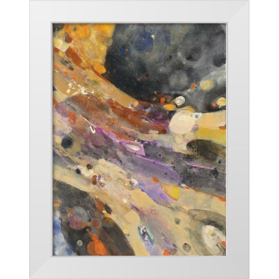 Hristova, Albena 25x32 White Modern Wood Framed Museum Art Print Titled - The Falls II