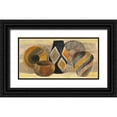 thumbnail image 1 of Hristova, Albena 32x18 Black Ornate Wood Framed with Double Matting Museum Art Print Titled - Swirling Still Life, 1 of 4