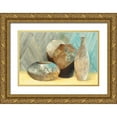 thumbnail image 1 of Hristova, Albena 32x23 Gold Ornate Wood Framed with Double Matting Museum Art Print Titled - Raku Study III Crop, 1 of 4