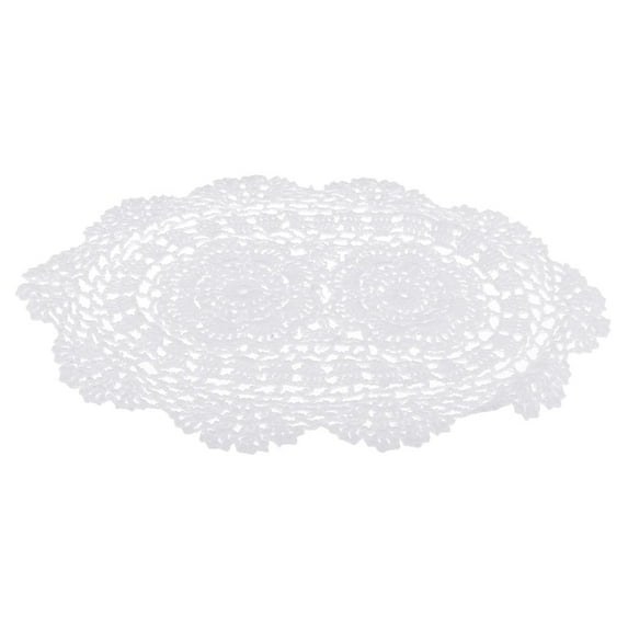 Hrochet oval tablecloth lace tablecloths doilies for furniture decoration