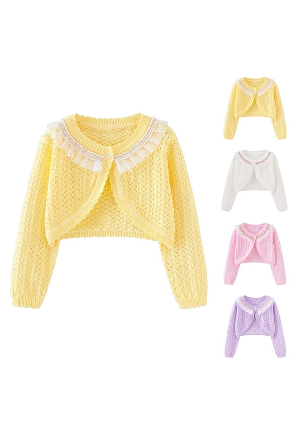 Boys Girls Winter Outerwear Coats, Kids Outerwear Jackets Coats Girls' Outerwear Jackets Long Sleeve Non Hooded Casual Jacket Loose Buttoned Eyelet Round Neck Jacket