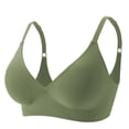 thumbnail image 1 of Hrsba Seamless Bras for Women Wireless Thin Lightly Padded Lifting Support Breathable Everyday Bra, 1 of 3