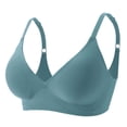 thumbnail image 1 of Hrsba Seamless Bras for Women Wireless Thin Lightly Padded Lifting Support Breathable Everyday Bra, 1 of 5