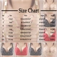 thumbnail image 1 of Hrsba Womens Wireless Bra Front Closure Thin Side Control Breathable Wicking Racerback Bra, 1 of 1