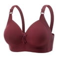 thumbnail image 1 of Hrsba Womens Wireless Bra Maternity Nursing Bra Three Hook Closure Breathable Stretch Everyday Comfortable Bra, 1 of 5