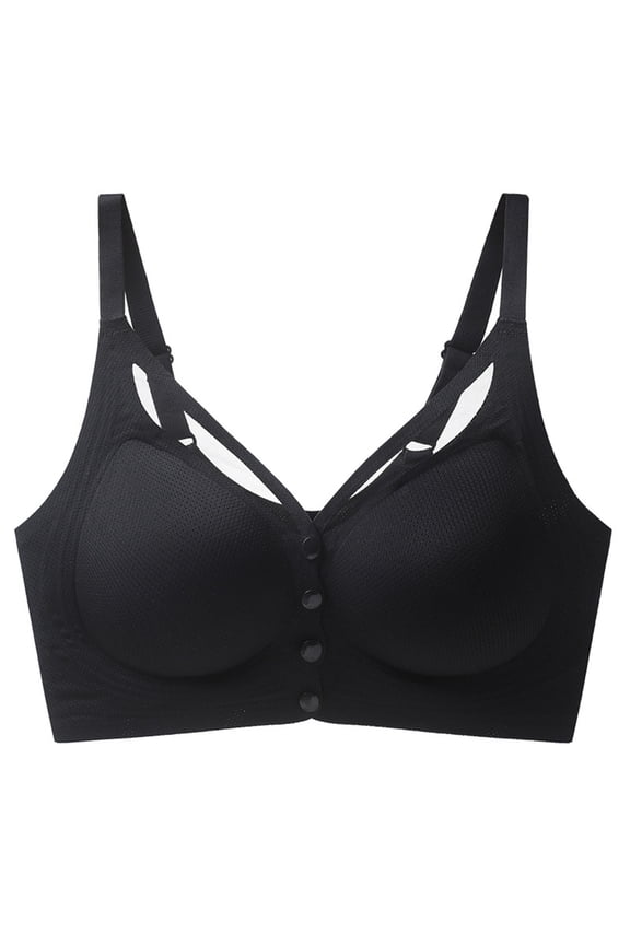 Seamless Bras for Women Comfortable Bras for Women,Womens Bra Solid Color Lifting Side Support Racerback Breathable Medium Support