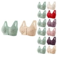 thumbnail image 1 of Hrsba Bras for Women,2 Pack Plus Size Wireless Breathable Daily Basic Bra, 1 of 4