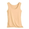 thumbnail image 1 of Hrsba Camisole Tops for Women,Sleeveless Summer Crew Neck Pajama Top with Non Removable Chest Pad Versatile Outer Wear Loungewear, 1 of 5
