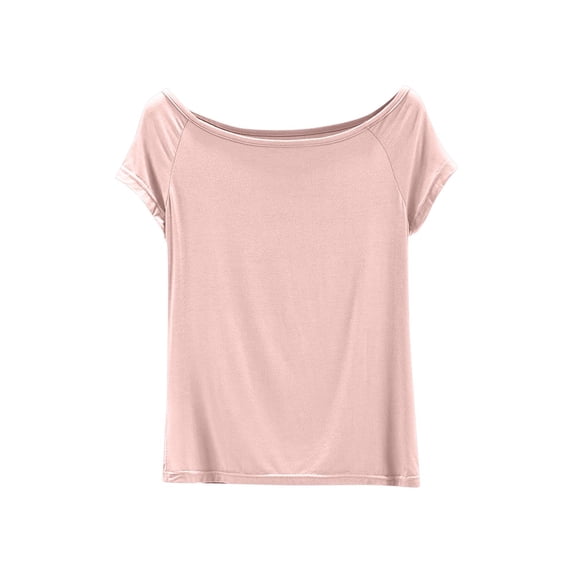 Hrsba Camisole Tops for Women,Women Sleepwear,Ladies Summer Plus Size Back Enhancing Padded Spaghetti Strap Sleeveless Inner Wear Tank