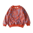 thumbnail image 1 of Hrsba Children Warm Winter Wear Girls Boys Sweatshirt Unisex Fall Winter Top Print Long Sleeve Pullover Sweatshirt For Kids 3-16 Years, 1 of 3