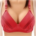 thumbnail image 1 of Hrsba Everyday Bras,Wireless Push Up Bra Comfortable Breathable Contoured Support Lightweight Bras for Women, 1 of 6
