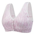 thumbnail image 1 of Hrsba Front Closure Bras for Older Women Seamless Lift Support Breathable Side Support Back Smoothing Daily Wear Bra, 1 of 6