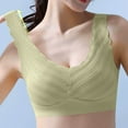 thumbnail image 1 of Hrsba Gel Bra,Womens 1 Piece Rubberized Bras With Racerback Wireless Push Up Comfortable Hook and Eye Tank Style Bras for Ladies, 1 of 5