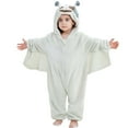 thumbnail image 1 of Hrsba Kids Onesie Pajamas KidsRompers Flannel Long Sleeve Romper 3-24 Months Unisex Sleepwear Loungewear Air Conditioner Pajamas, 1 of 5