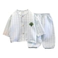 thumbnail image 1 of Hrsba Kids Summer 2 Piece Outfits Sets,Children's Summer Small Print Comfortable Round-Neck Two-piece Set,Toddler Summer Short Sleeve Round-Neck Blouses & Shirts Sets, 1 of 4