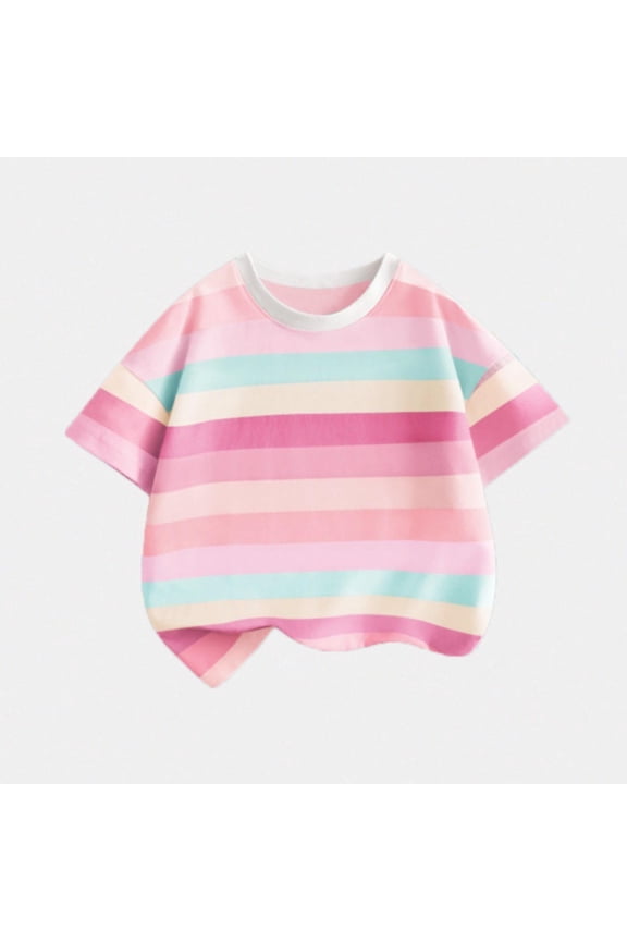 Kids Tee Print Kids T Shirt Short Sleeve Crew Neck Summer Casual Lightweight Kids Tee Pullover Style for 1 14 Years Boys