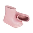 thumbnail image 1 of Hrsba Kids Unisex Rain Boots,On Solid Color Waterproof EVA Rubber Cute Kids Boots, 1 of 5