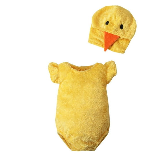 Hrsba Kids Winter Casual Jumpsuit Rompers, Kids Jumpsuit Girls Boys Long Sleeve Rompers Fleece Lined Warm Fall Winter Outfits 0-2 Years Solid Color 2-Piece Set With Hat Toddlers