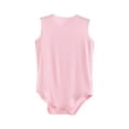 thumbnail image 1 of Hrsba Kids Winter Casual Jumpsuit Rompers Kids Jumpsuit Solid Color Crew Neck Sleeveless Bodysuit 0-48 Months Breathable Sleepwear Loungewear Air Conditioner Pajamas, 1 of 5