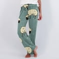 thumbnail image 1 of Hrsba Mens Pajama Bottoms,Print Casual Summer Home Sleep Pants Soft Gentle Loose Cut Homewear Sleep Pants for Men, 1 of 5