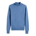 thumbnail image 1 of Hrsba Mock Neck Sweaters for Women Solid Color Long Sleeve Knit Base Layer Pullover Sweater, 1 of 7