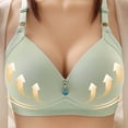 thumbnail image 1 of Hrsba Plus Size Comfortable Bras for Women,Wireless Adjustable Breathable Side Lift Bra, 1 of 6