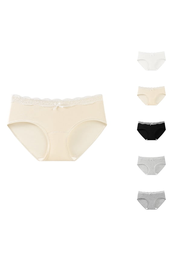 Plus Size Panties Pure Cotton Daily Lining Portion