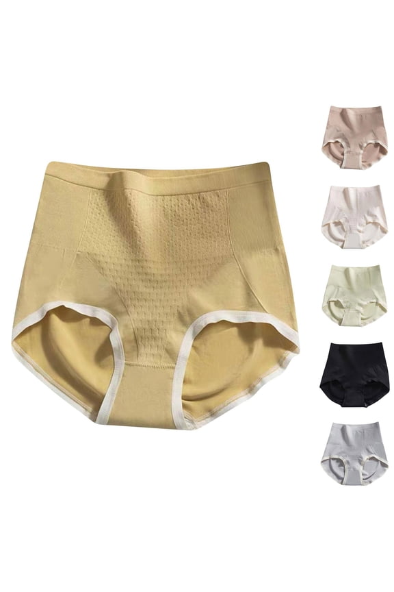 Postpartum Panties High Waist Seamless Waist Trimming Hip Curving Inner Base