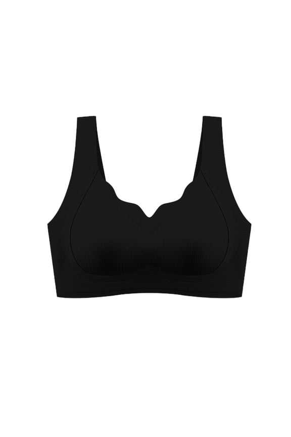 Seamless Bras for Women,Push Up Bras,Striped Lift Bra Supportive Soft Camisole Style Comfortable Everyday Lingerie Bra
