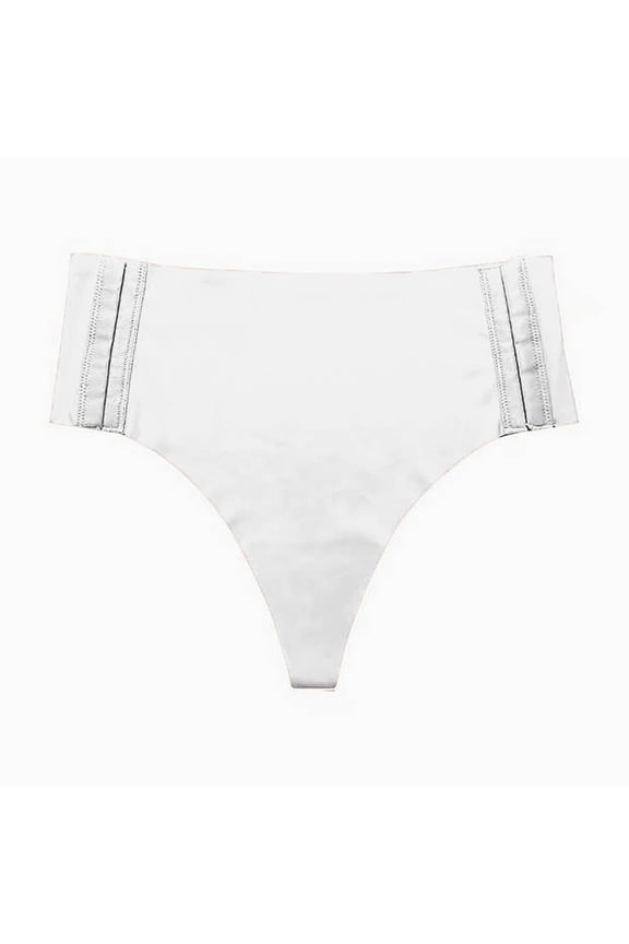 Seamless Panties for Women Mid Waisted Double Button Soft Touch Ladies Briefs