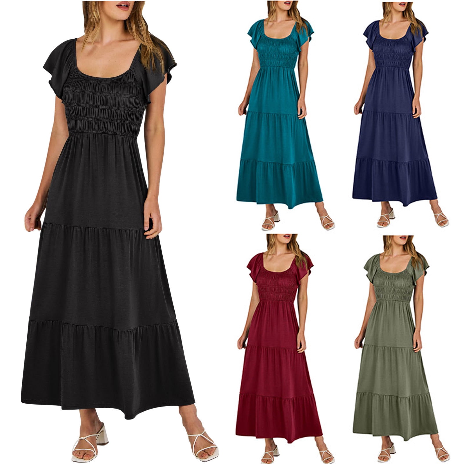 dresses with silk Luxury Cowl Neck Sleeveless Silk Midi Dress Crochet Straight Maxi Dress Size:03-04 Years Treat2024