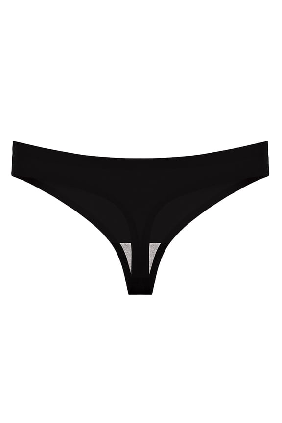 Thong Panties for Women Summer Seamless Air Permeable Low Waisted Hidden Daily Inner Style